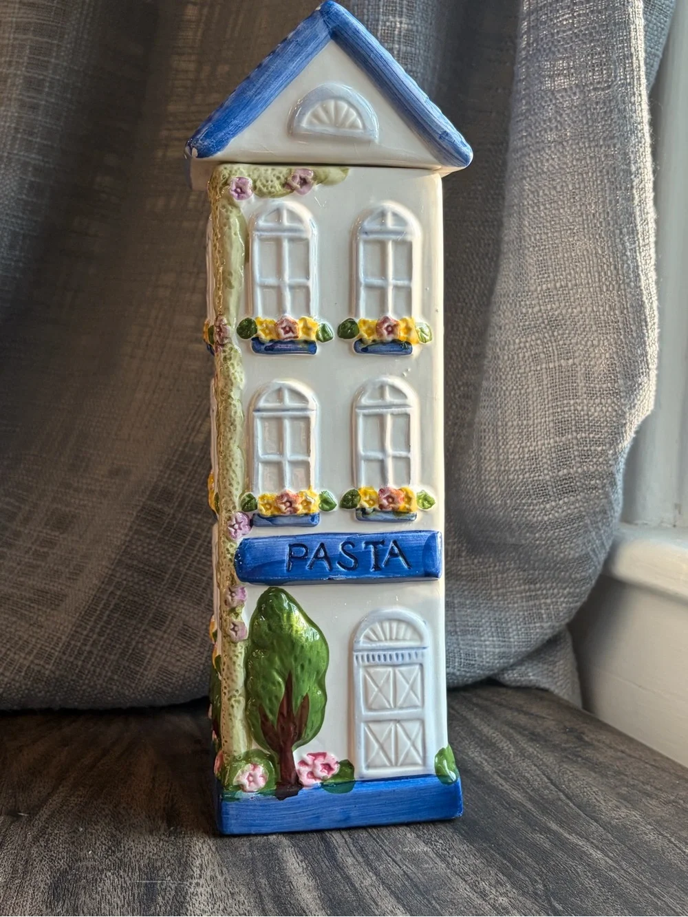 Ceramic Pasta Canister House